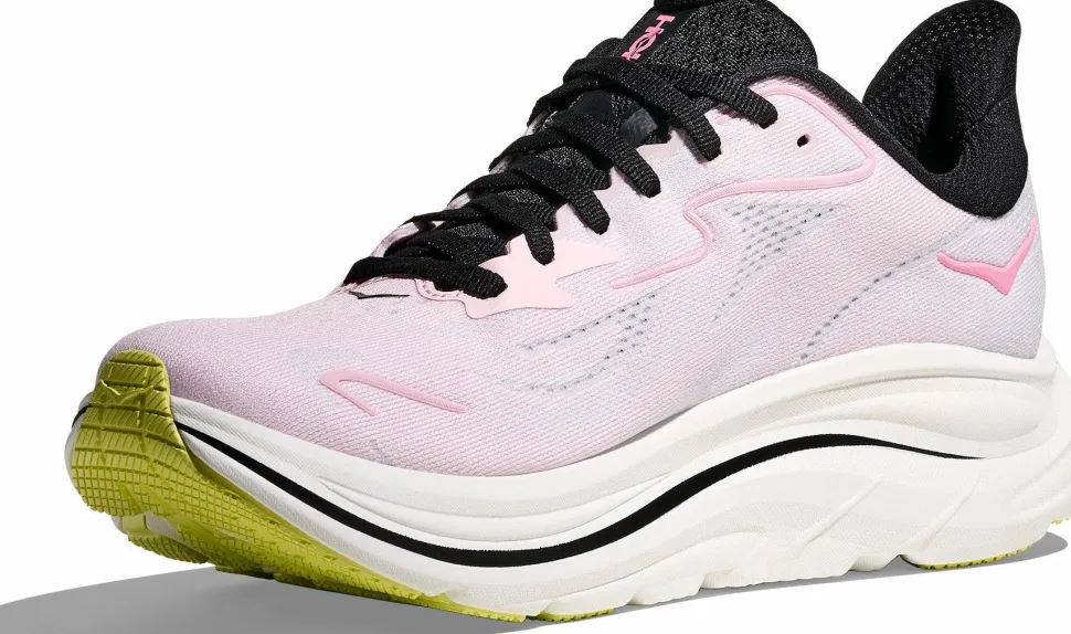 Hoka Women's Clifton 10 Wide Carnation/Starlight Glow