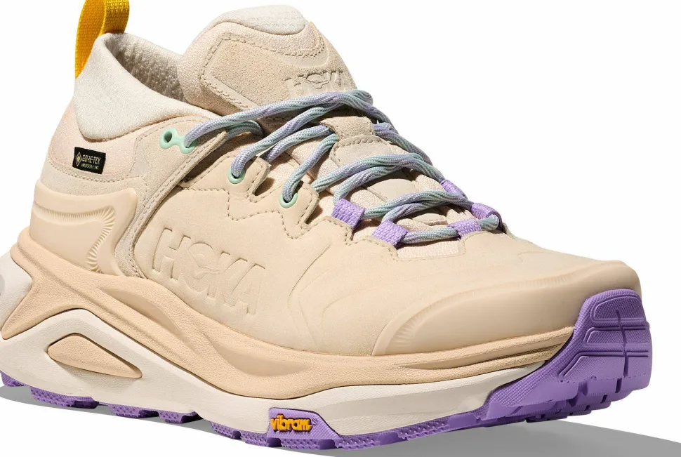Hoka Women's Kaha 3 Low GORE-TEX Vanilla/Mint Fluorite