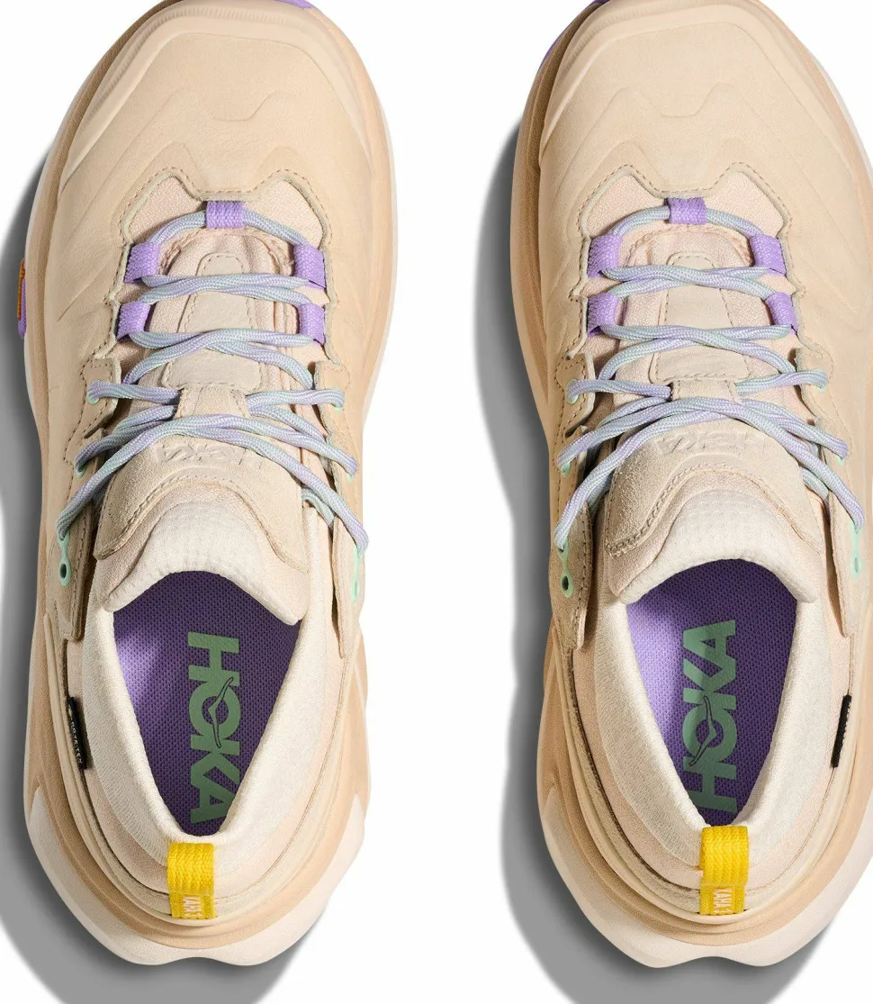 Hoka Women's Kaha 3 Low GORE-TEX Vanilla/Mint Fluorite