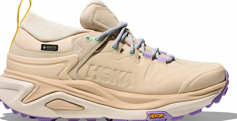 Hoka Women's Kaha 3 Low GORE-TEX Vanilla/Mint Fluorite