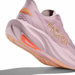 Hoka Women's Mach 7 Lilac Cream/Tangerine Glow