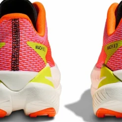 Hoka Women's Mach X 3 Neon Rose/Neon Tangerine