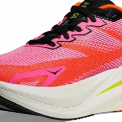 Hoka Women's Mach X 3 Neon Rose/Neon Tangerine