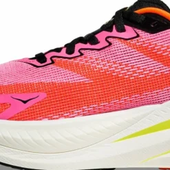 Hoka Women's Mach X 3 Neon Rose/Neon Tangerine