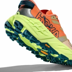 Hoka Women's Speedgoat 7 Persimmon/Neon Yuzu