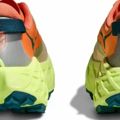 Hoka Women's Speedgoat 7 Persimmon/Neon Yuzu