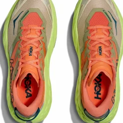 Hoka Women's Speedgoat 7 Persimmon/Neon Yuzu