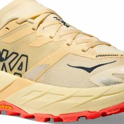 Hoka Women's Speedgoat 7 Vintage Yellow/Neon Flame