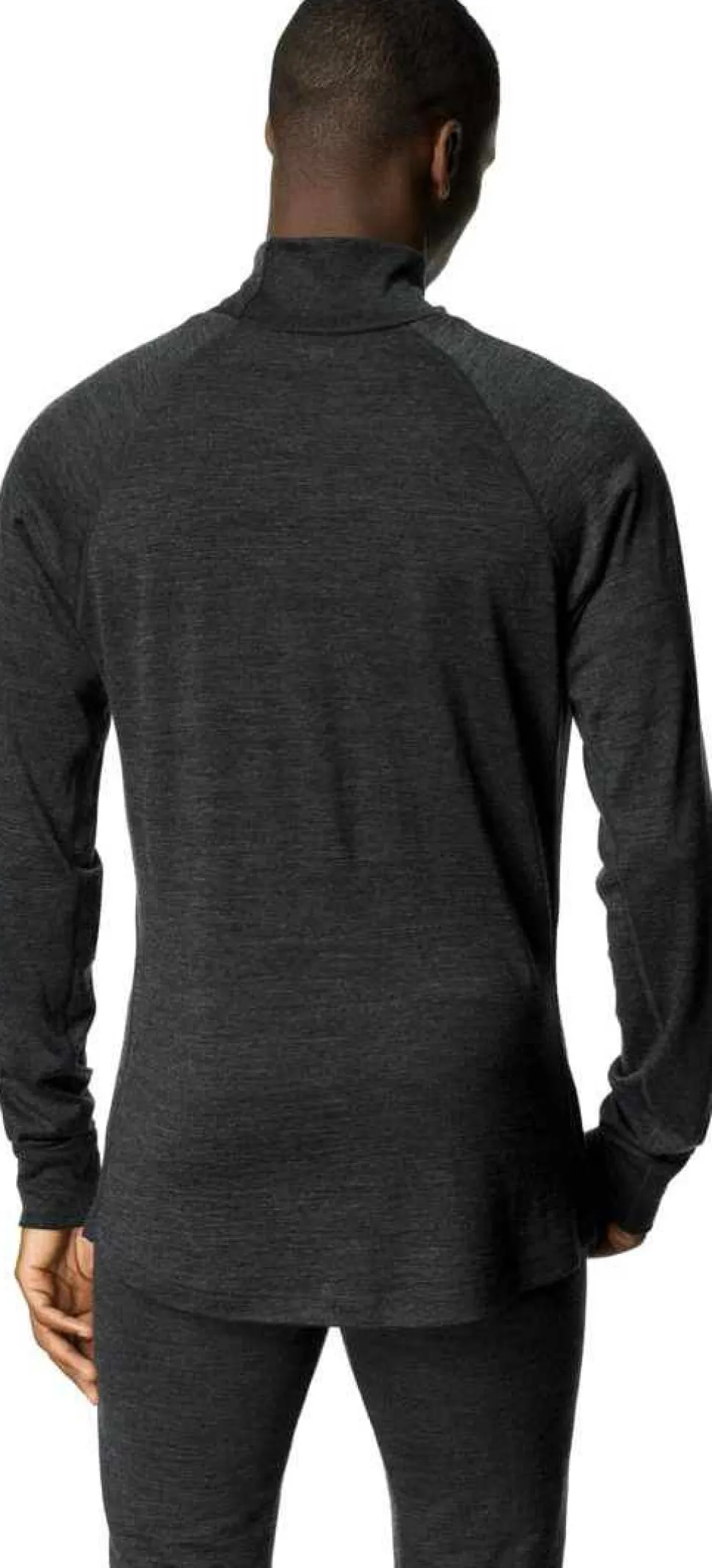 Houdini Men's Activist Turtleneck True Black