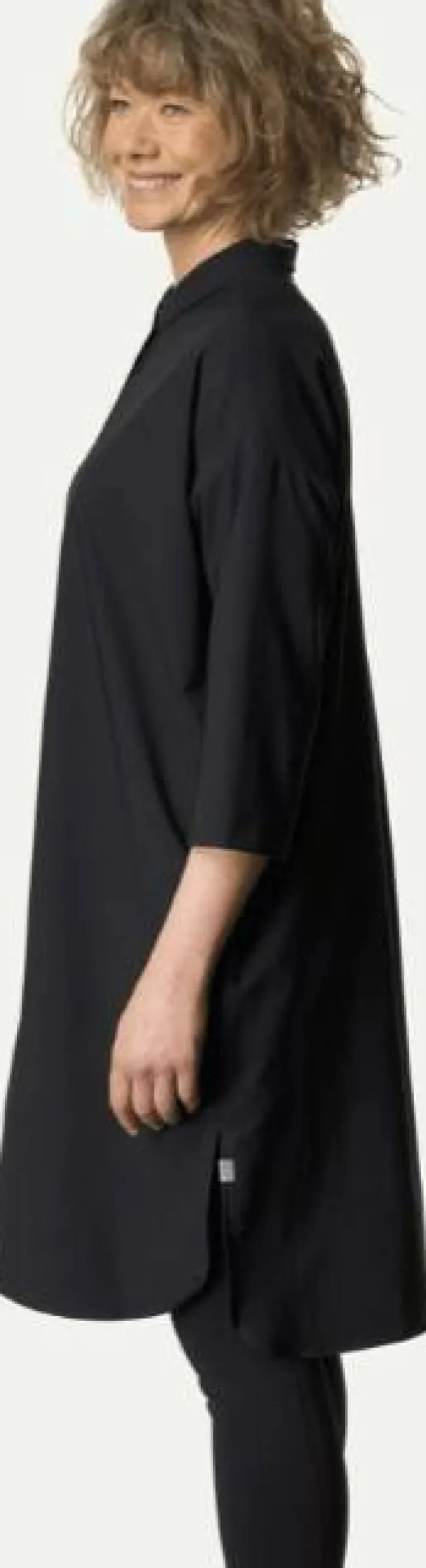 Houdini Women's Route Shirt Dress II True Black