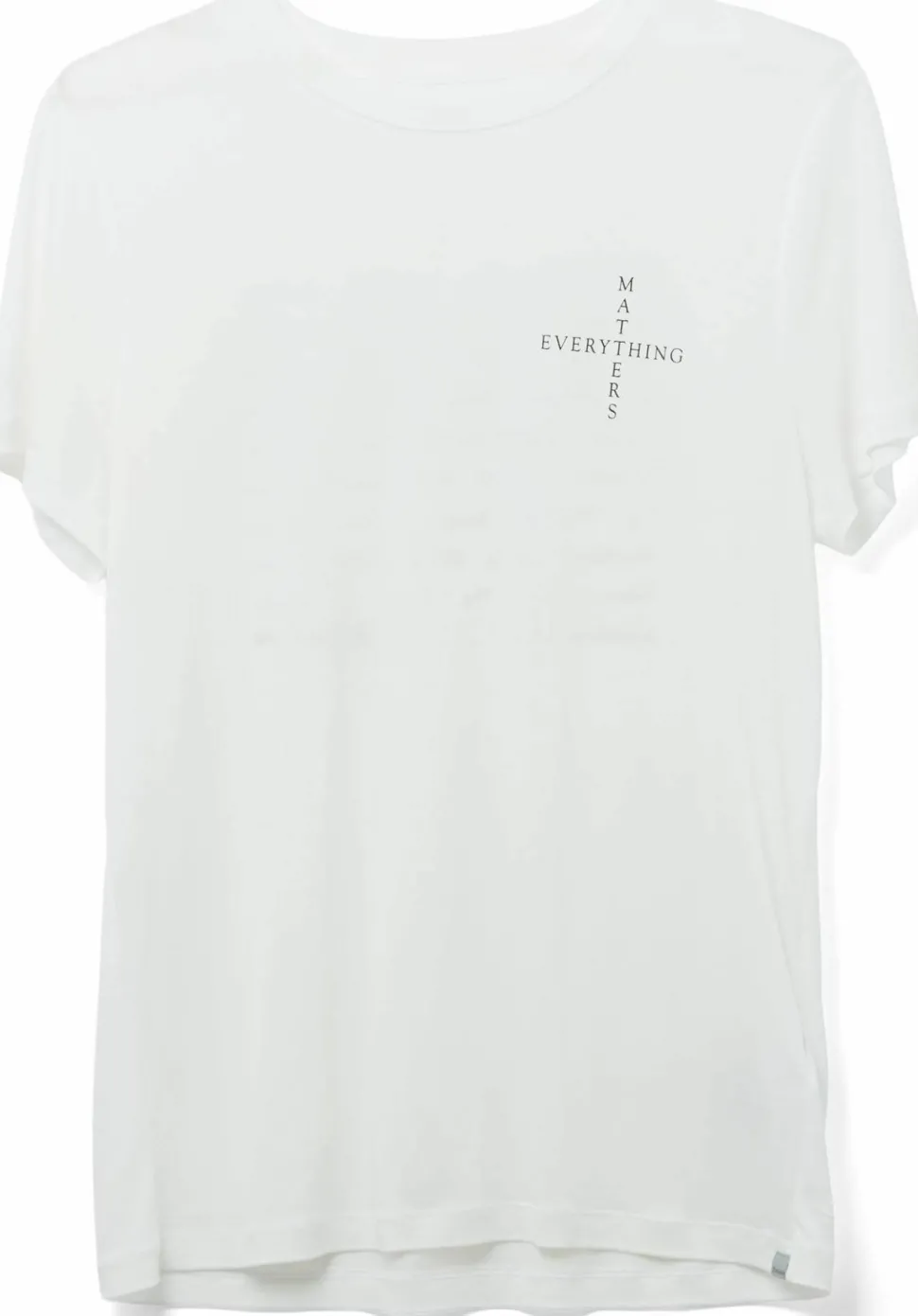 Houdini Women's Tree Message Tee Powderday White/Em Manifesto