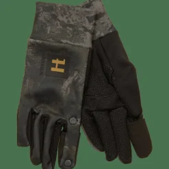 Härkila Men's Härkila Noctyx Camo Fleece Glove Axis Msp Black
