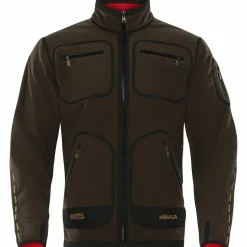 Härkila Men's Kamko Fleece Brown/Red