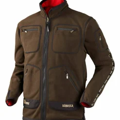 Härkila Men's Kamko Fleece Brown/Red