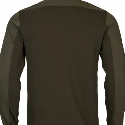 Härkila Men's Olaf Fleece Jacket Shadow Brown/forest Night