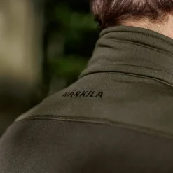 Härkila Men's Olaf Fleece Jacket Shadow Brown/forest Night