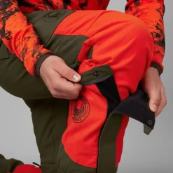 Härkila Wildboar Pro Gaiters Orange Blaze/Willow Green