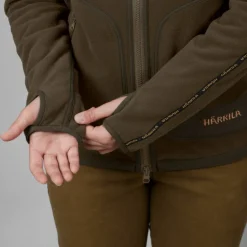 Härkila Women's Kamko Fleece Brown/Red