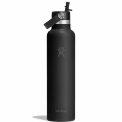Hydro Flask 621ml Standard Flex Straw Cap Black