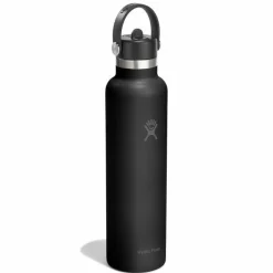 Hydro Flask 621ml Standard Flex Straw Cap Black