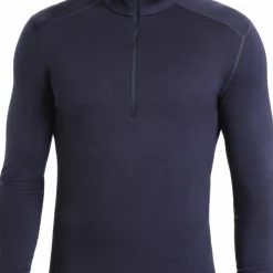 Icebreaker Men's 260 Tech Longsleeve Half Zip Midnight Navy