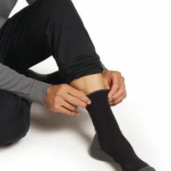 Icebreaker Men's Hike+ Light Crew Black/obsidian