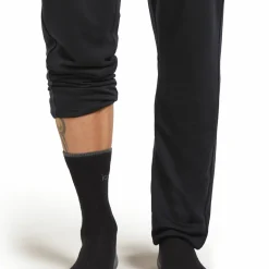 Icebreaker Men's Hike+ Light Crew Black/obsidian