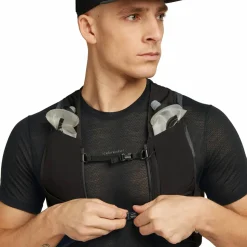 Icebreaker Men's Merino 75 Cool-Lite Featherlight Shortsleeve Crewe Black