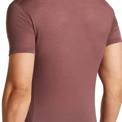 Icebreaker Men's Merino 75 Cool-Lite Featherlight Shortsleeve Crewe Carob