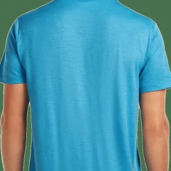 Icebreaker Men's Merino 150 Tech Lite Ss Tee Range Stripes Arctic
