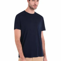 Icebreaker Men's Merino 150 Tech Lite III Short Sleeve Tee Midnight Navy