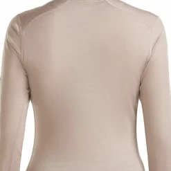 Icebreaker Women's 200 Oasis Long Sleeve Crewe Pink Quartz