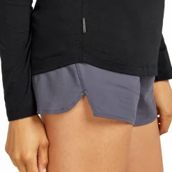 Icebreaker Women's Merino 125 Cool-Lite Sphere III Long Sleeve Tee Black