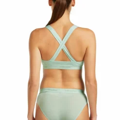 Icebreaker Women's Merino 125 Cool-Lite Sprite Racerback Bra Mint