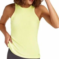 Icebreaker Women's Merino Rib Lotus Tank Citrine