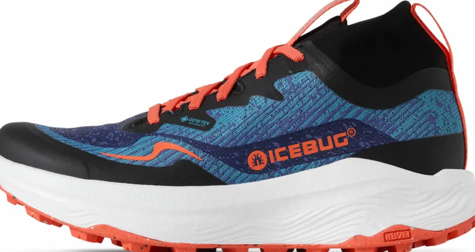 Icebug Men's Järv Gaiter RB9X GORE-TEX Iceblue/Orange