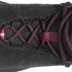 Icebug Women's Pace3 BUGrip GORE-TEX Black/Darkhibiscus