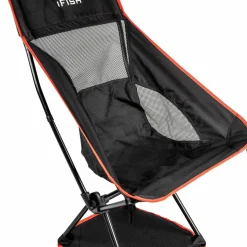 iFish Camping Chair Tronen Black/Red