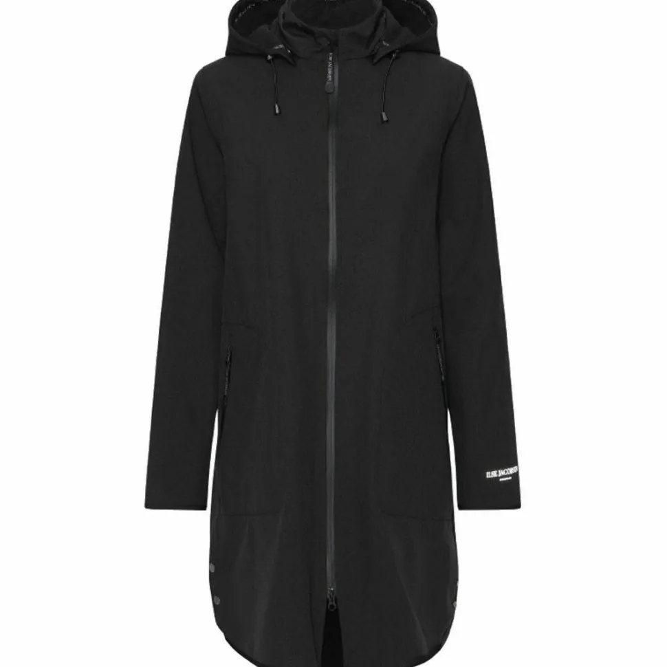 Ilse Jacobsen Women's Raincoat 128 Black