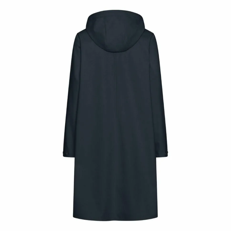 Ilse Jacobsen Women's Raincoat 128 Black