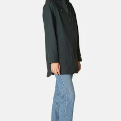 Ilse Jacobsen Women's Raincoat 135 Long Dark Indigo