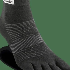 Injinji Men's Run Original Weight Mini-Crew Black