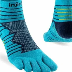 Injinji Men's Ultra Run Mini-Crew Pacific Blue