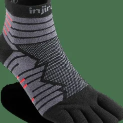 Injinji Men's Ultra Run Mini-Crew Onyx