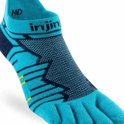 Injinji Men's Ultra Run No-Show Pacific Blue