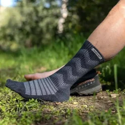 Injinji Outdoor Midweight Crew Wool Slate