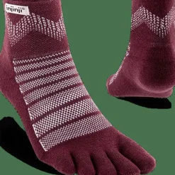 Injinji Outdoor Midweight Mini-Crew Wool Garnet