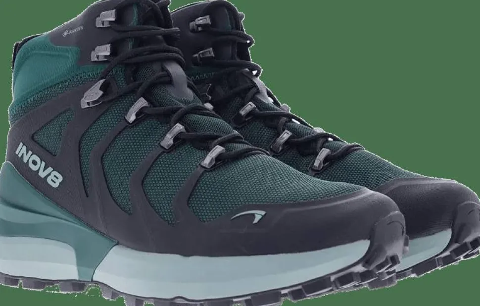 inov-8 Women's Roclite Pro Mid GORE-TEX Dark Green/Black