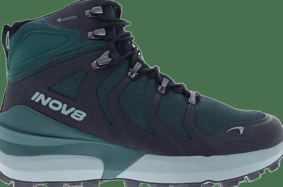inov-8 Women's Roclite Pro Mid GORE-TEX Dark Green/Black
