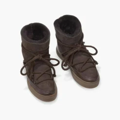 Inuikii Women's Classic Sneaker Dark Brown